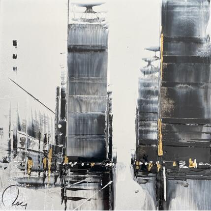 Painting Find me by Rey Julien | Painting Figurative Gold leaf