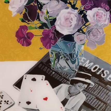 Peinture Le pari de K par Auriol Philippe | Tableau Figuratif Acrylique, Plexiglas, Posca Natures mortes