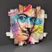 Painting Dali by Sufyr | Painting Street art Graffiti Posca