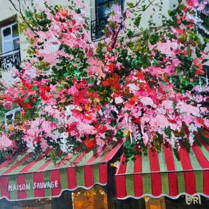 Painting Maison sauvage by Rasa | Painting Figurative Acrylic Pop icons, Urban