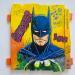 Painting Hero1 by Molla Nathalie  | Painting Pop-art Pop icons Wood Acrylic Posca