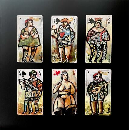 Painting On avait dit ni bardes ni surprises... by Doudoudidon | Painting Raw art Acrylic Life style, Nude