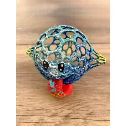 Sculpture Fun blue Boo par Shenoda | Sculpture Pop-art Graffiti, Résine