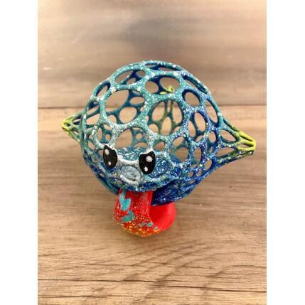 Sculpture Fun blue Boo par Shenoda | Sculpture Pop-art Graffiti, Résine