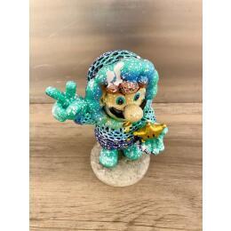 Escultura Night Mario snow por Shenoda | Escultura Pop art Graffiti, Resina