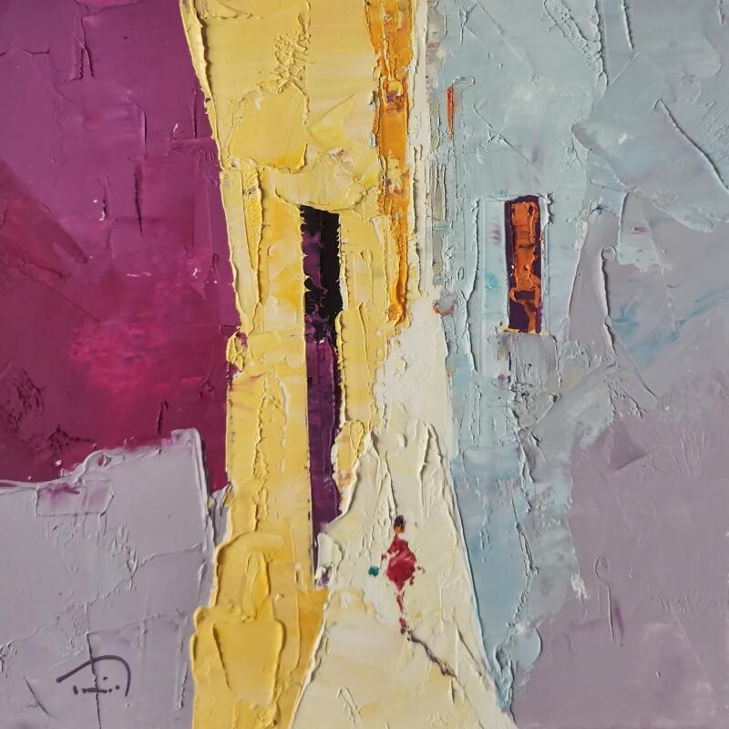 Painting El vestido rojo by Tomàs | Painting Impressionism Oil