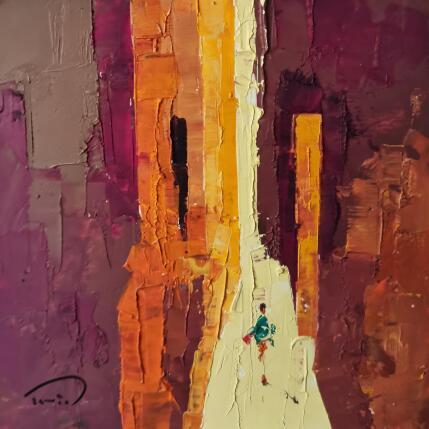 Gemälde Tarda de diumenge von Tomàs | Gemälde Abstrakt Öl Alltagsszenen, Gesellschaft