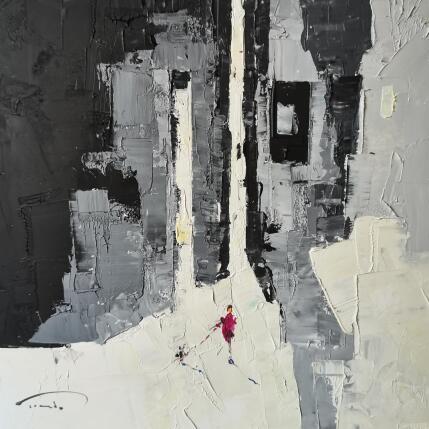 Pintura Perfume gris por Tomàs | Pintura Impressionism Aceite Blanco y negro, Iconos pop