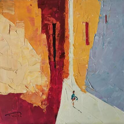 Painting Mañana volveré  by Tomàs | Painting Abstract Oil Life style, Pop icons