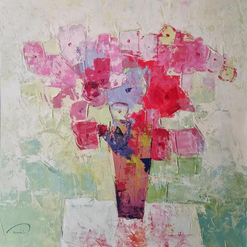 Pintura El perfum por Tomàs | Pintura Impressionism Aceite