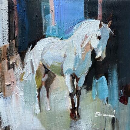 Painting White radiance by Bond Tetiana | Painting