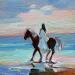 Painting Freedom by Bond Tetiana | Painting Figurative Oil