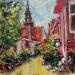 Gemälde Haarlem von Sheremet Ion | Gemälde Figurativ Landschaften Urban Architektur Acryl