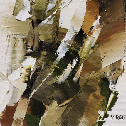 Peinture Forest par Virgis | Tableau Abstrait Huile