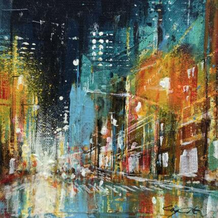 Peinture Line November  par City Cité | Tableau Figuratif Acrylique, Huile Urbain