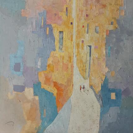 Painting El arte de vivir lentamente by Tomàs | Painting Impressionism Oil Life style, Urban