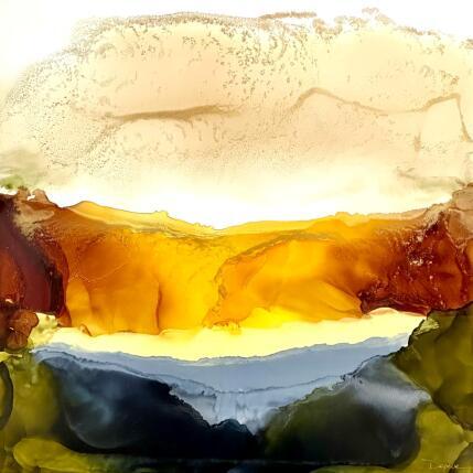 Painting Dune by Depaire Silvia | Painting Abstract Acrylic Landscapes, Minimalist