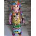 Sculpture Playmo Klimt by Lopez Cédric | Sculpture Street art Acrylic