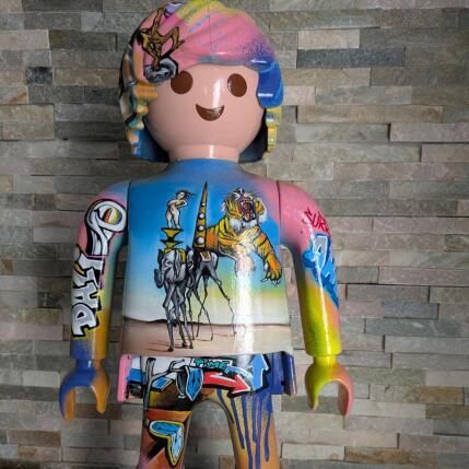 Sculpture Playmo Dali par Lopez Cédric | Sculpture