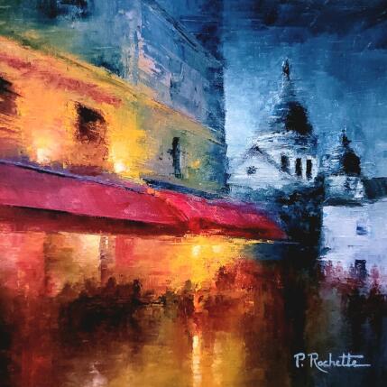 Peinture Balade à Montmartre par Rochette Patrice | Tableau