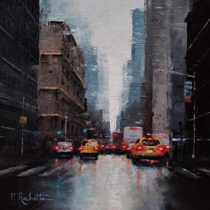 Peinture Traffic jam par Rochette Patrice | Tableau