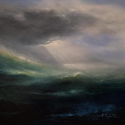 Peinture Entre ciel et mer par Rochette Patrice | Tableau