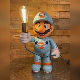 Sculpture Lampe MARIO Gulf by Vintage Addict | Sculpture Pop-art Acrylic Pop icons