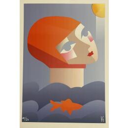 Sculpture Edition d'art Karl Gustavsen - Le Bain par Gustavsen Karl | Sculpture