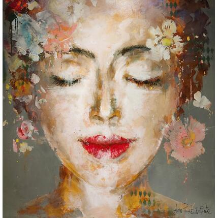 Painting Orphéa by Pivot-Iafrate Anne | Painting Figurative Portrait