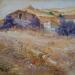 Painting Casas en el cerro by Cabello Ruiz Jose | Painting Figurative Landscapes Oil
