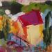 Painting Chez moi by Bastide d´Izard Armelle | Painting Abstract