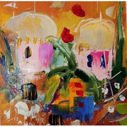 Peinture Rêve d'Orient par Bastide d´Izard Armelle | Tableau Abstrait