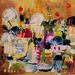 Painting Constantinople by Bastide d´Izard Armelle | Painting Abstract