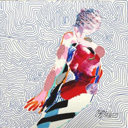 Peinture La Percée par Cressanne | Tableau Figuratif Acrylique, Sable Nu