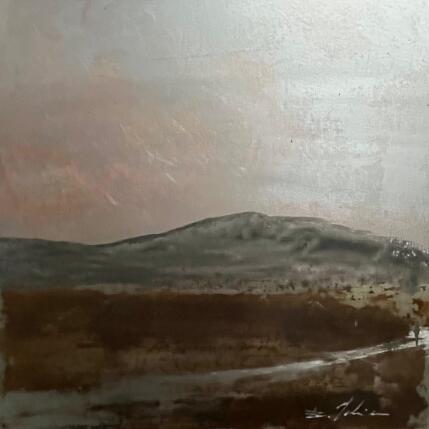 Peinture Paysage des Cévennes  par Mahieu Bertrand | Tableau Figuratif Métal Paysages