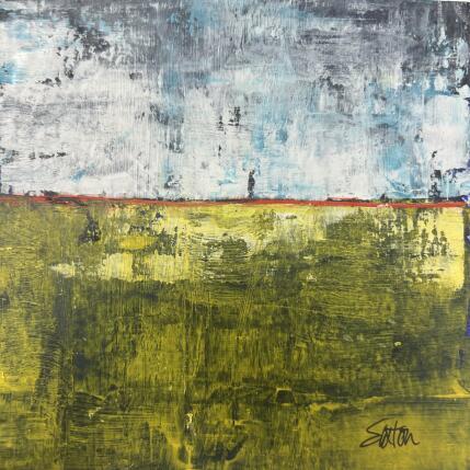 Peinture Etude 1 par Saxton Patricia | Tableau Abstrait Acrylique Paysages