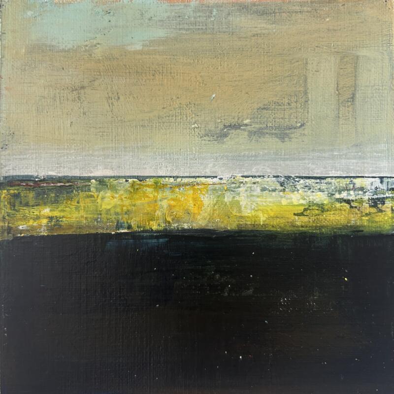 Peinture Etude 2 par Saxton Patricia | Tableau Abstrait Paysages Acrylique