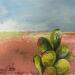 Peinture Pink cactus par Saxton Patricia | Tableau Figuratif Paysages Nature Acrylique
