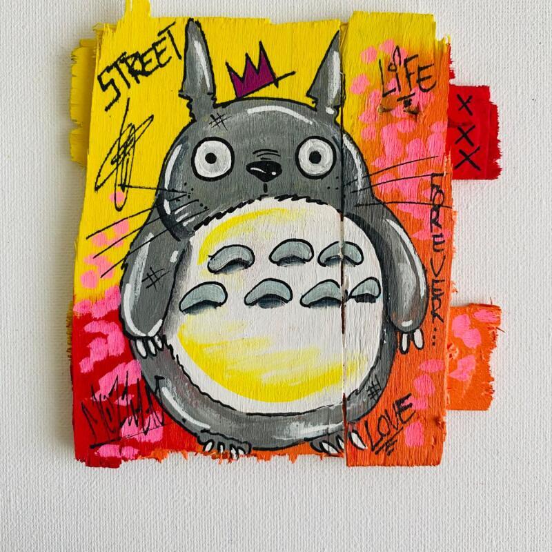 Peinture Life par Molla Nathalie  | Tableau Pop-art Icones Pop Bois Acrylique Posca