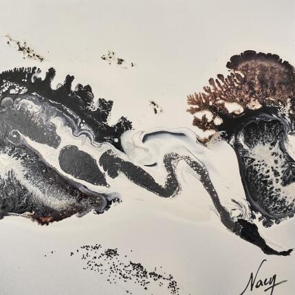 Peinture C3846 par Naen | Tableau Abstrait Acrylique, Encre