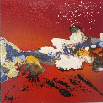 Peinture C3726 par Naen | Tableau Abstrait Acrylique, Encre