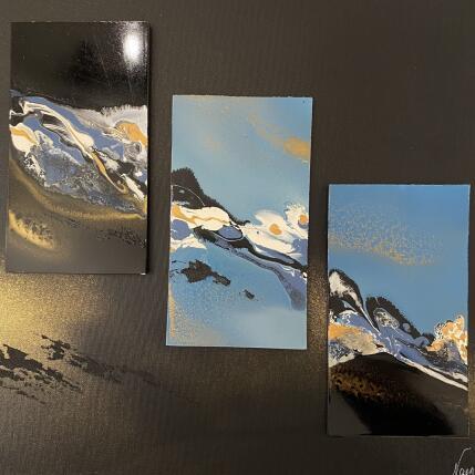 Peinture C3227 par Naen | Tableau Abstrait Acrylique, Encre