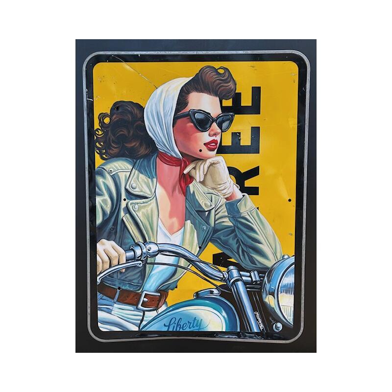 Peinture Liberty par Beaudenon Thierry | Tableau