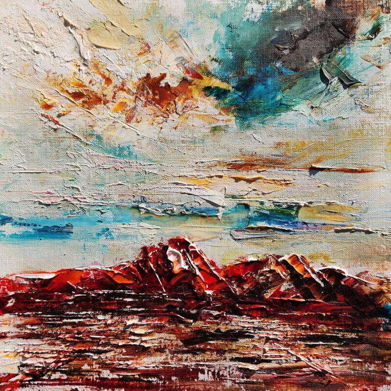 Painting Sedona Mesa Airport view 1 by Reymond Pierre | Painting Figurative Landscapes Oil