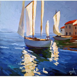 Painting Sailing trip by Murgatroyd Daniel | Painting