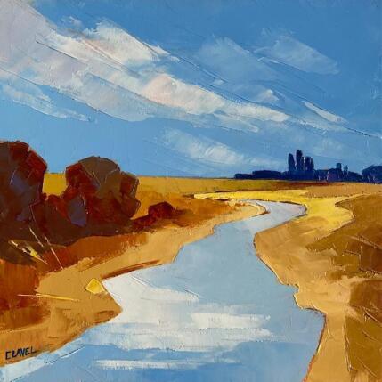 Peinture Terres intérieures par Clavel Pier-Marion | Tableau Impressionnisme Bois, Huile Paysages