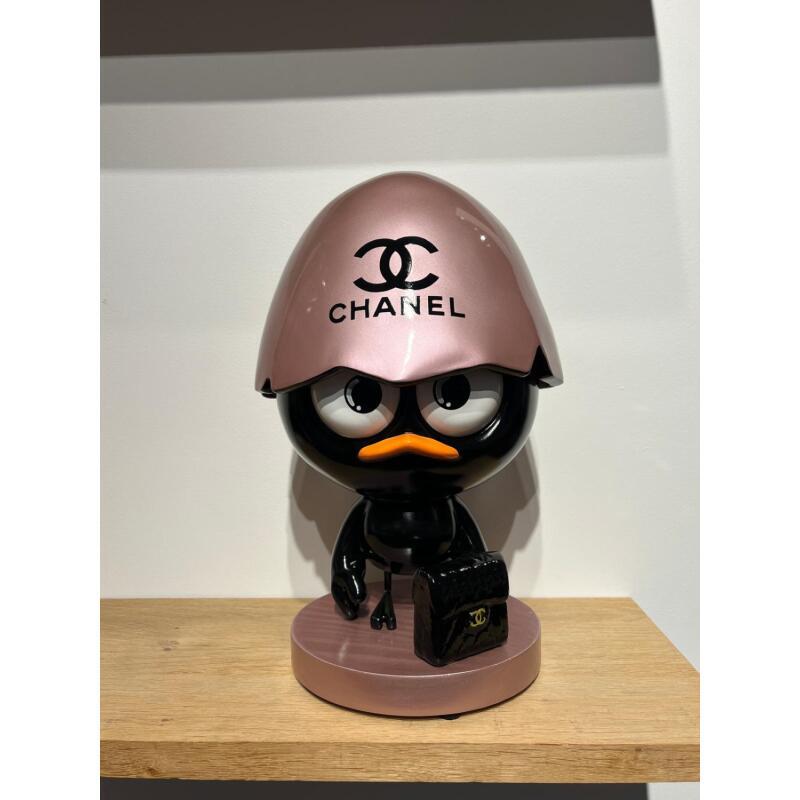 Skulptur CALI CHANEL ROSE 2K25 von Le Marquis | Skulptur