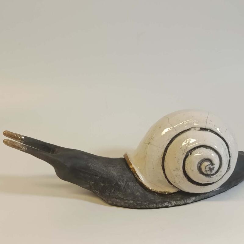 Escultura Tiny House  por Roche Clarisse | Escultura Animales Cerámica Raku