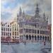 Peinture MAISON DU ROI  par Rigaux Régis | Tableau Figuratif Urbain Huile