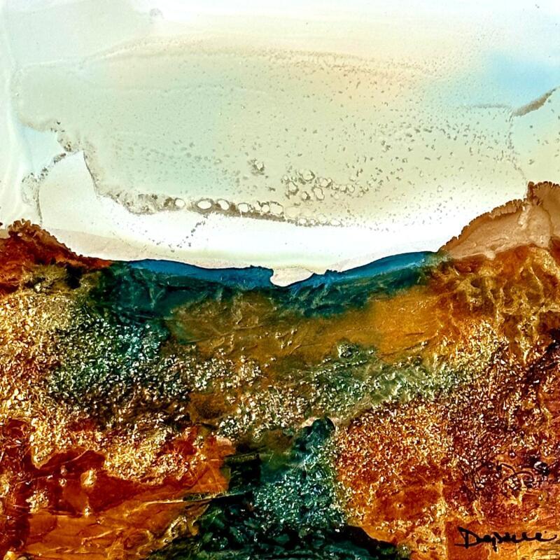 Peinture Bronze age 2289 par Depaire Silvia | Tableau Abstrait Paysages Marine Acrylique